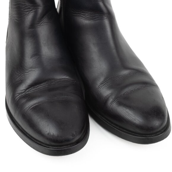 Everlane The Modern Chelsea Boot Black Leather Size 7 - Picture 11 of 16
